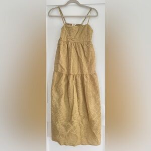 Moon River tiered midi dress